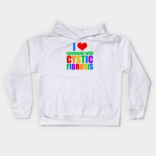 Cystic Fibrosis Love Kids Hoodie